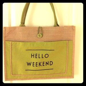 Hello weekend bag